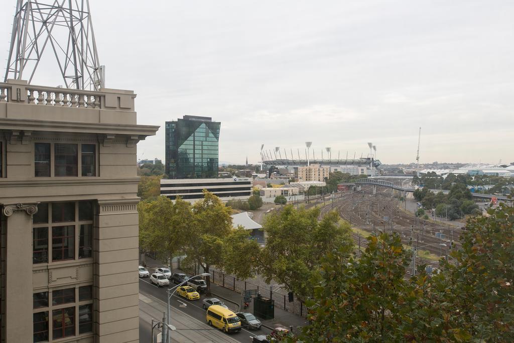 1 Exhibition Apartment Hotel Melbourne Bilik gambar